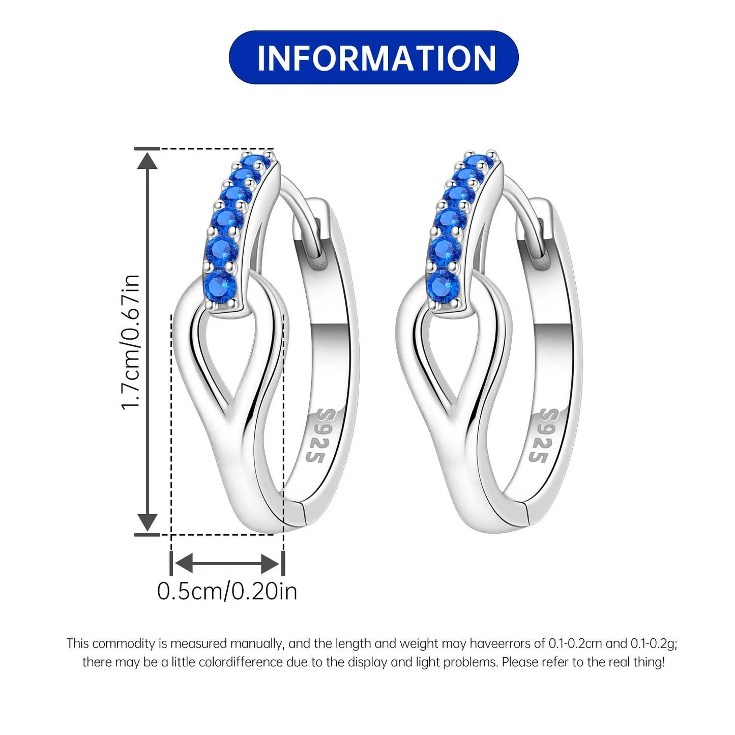 Orstarry-pendientes circulares de Plata de Ley 925 con forma de gota para mujer, aretes colgantes, joyería versátil para fiesta, regalos
