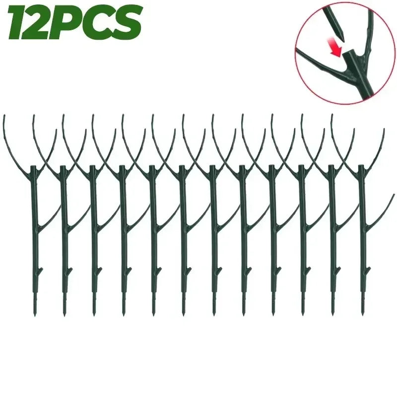 30/3 Uds. Soporte para plantas, estaca de vid trepadora, varilla de fijación para bonsái, soporte para estacas para plantas de jardín, soporte para flores para plantas en macetas