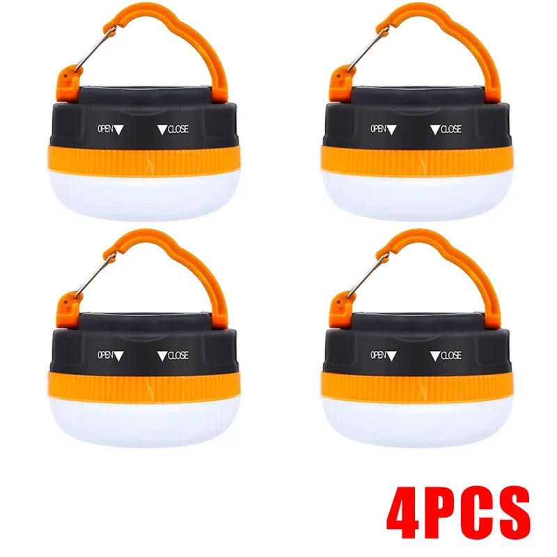 Linterna de Camping de alta potencia de 10W, lámpara para tiendas de campaña, batería aaa, luces portátiles para acampar, lámpara colgante nocturna para senderismo al aire libre