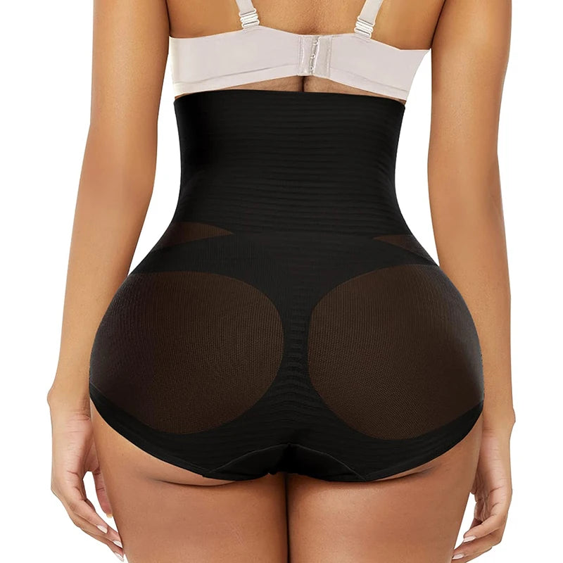 Faja moldeadora de cuerpo de cintura alta, fajas en forma de X, Control de barriga, bragas moldeadoras, entrenador de cintura adelgazante, levantador de glúteos, moldeadores de ropa interior