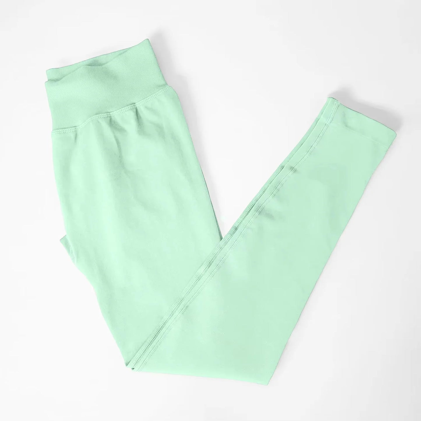 Mallas NCLAGEN para mujer, ropa de gimnasio sin costuras, pantalones de Yoga de cintura alta, Control de barriga, mallas deportivas para entrenamiento de glúteos