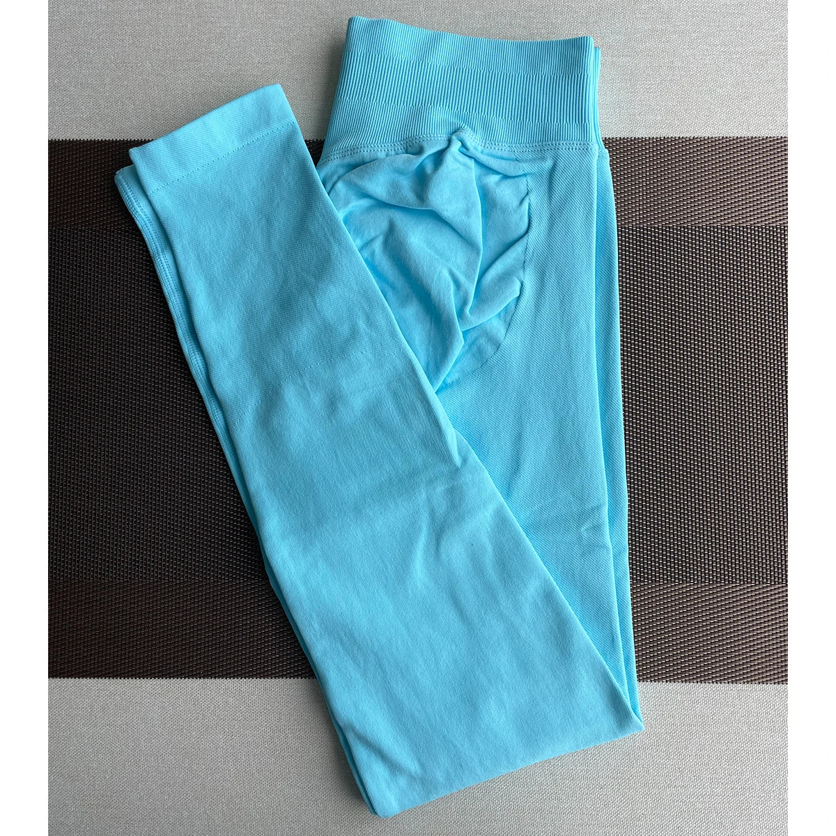 TKITK-mallas deportivas sin costuras para mujer, pantalones de Yoga con banda baja acanalada, ropa de gimnasio, ropa de entrenamiento para Fitness, medias elásticas