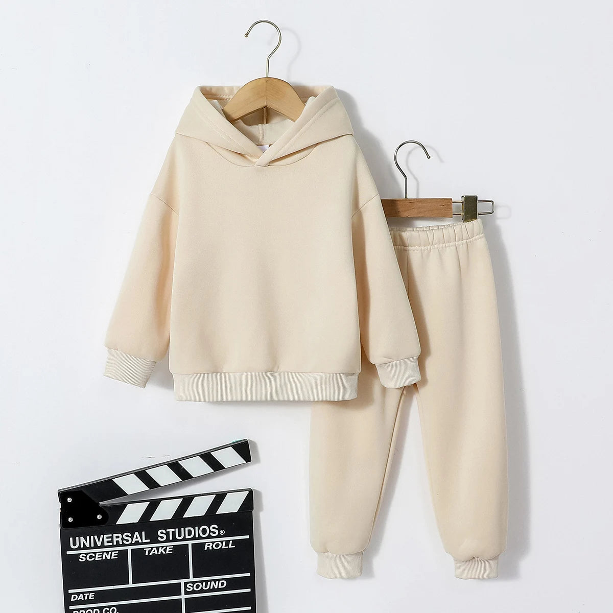 Moda para niños, 2 uds., Jersey con capucha y pantalones, trajes de 1 a 8 años, ropa deportiva informal de manga larga para niños y niñas, chándales, ropa para niños