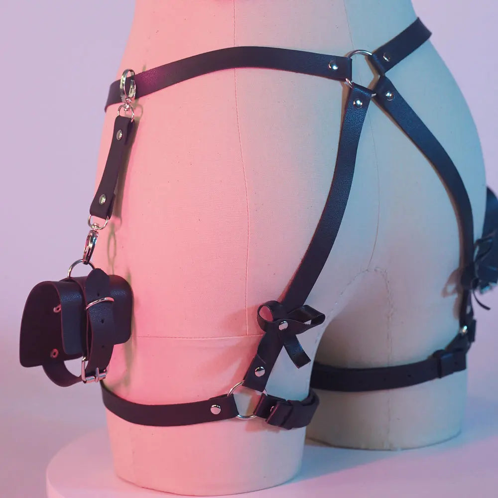 arnes mujer arnes mujer de cintura lenceria sexis para mujer body Conjunto de Arnés Bondage Bdsm, LencerÃa Erótica, Liga hasta el Muslo, Ropa Interior Sexy, Gótica, Cinturón de Espada, Medias de Ligas, Ideal para Mujer