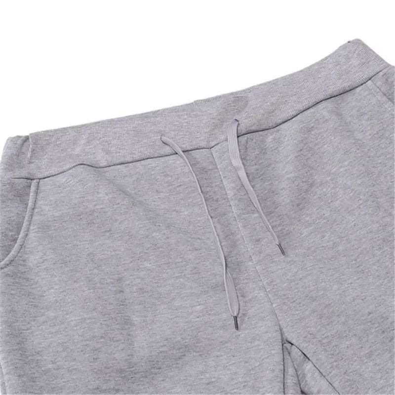 Pantalones de chándal con estampado geométrico para hombre, Pantalón deportivo cálido, informal, diario, gimnasio, Fitness, otoño