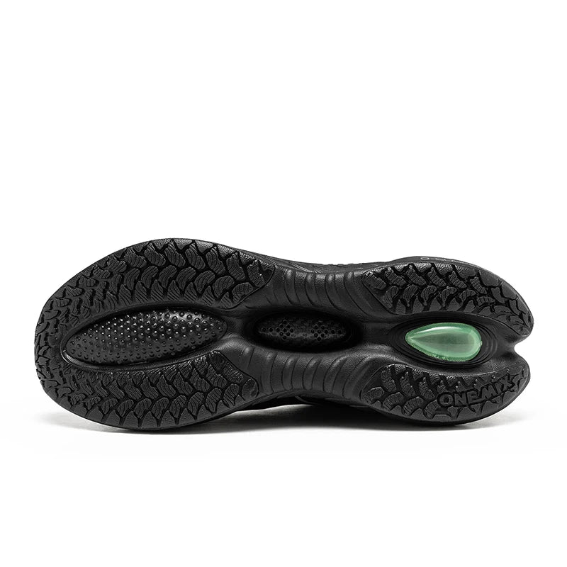 ¡Novedad de ONEMIX! Zapatillas de correr para hombre, zapatillas deportivas antideslizantes para mujer