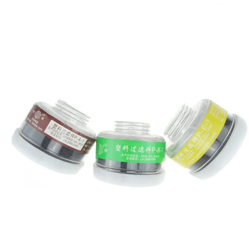 Filtros redondos para máscara de Gas RD40, 40mm, caja de filtrado de carbón activado para respirador quÃÂmico, accesorios de pulverización de pintura, 1 Uds.