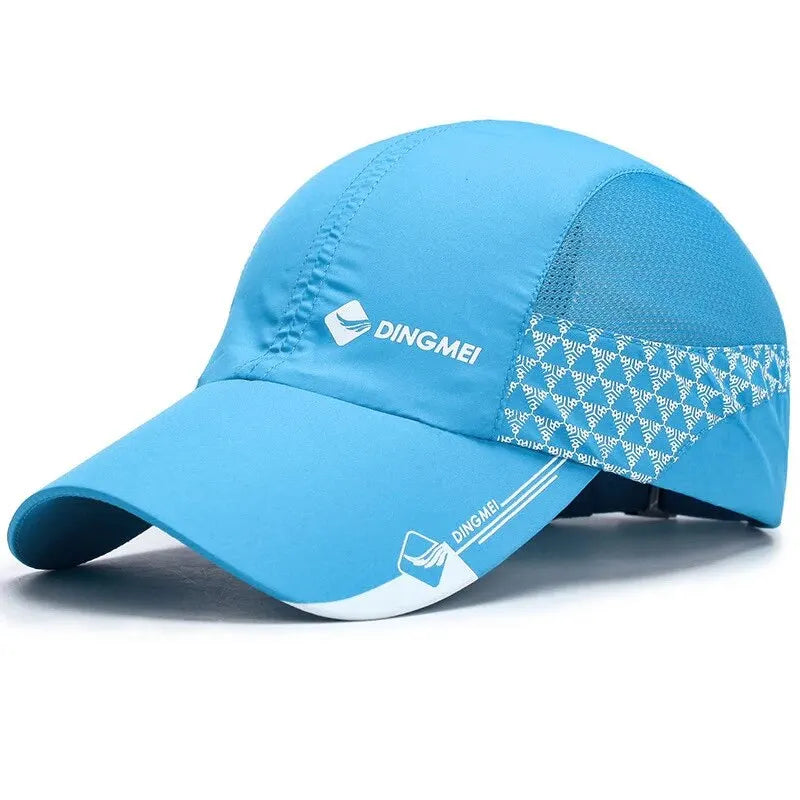 Sombreros para hombres, primavera y verano, nuevos sombreros de viaje con sombrilla para exteriores, gorras de béisbol casuales de moda, gorras para jóvenes y de mediana edad