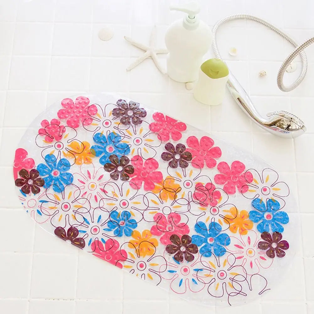 Alfombrilla de baño antideslizante de PVC con dibujos animados para niños, Alfombrilla de seguridad con ventosa para ducha, alfombrillas de bañera de masaje, almohadilla suave