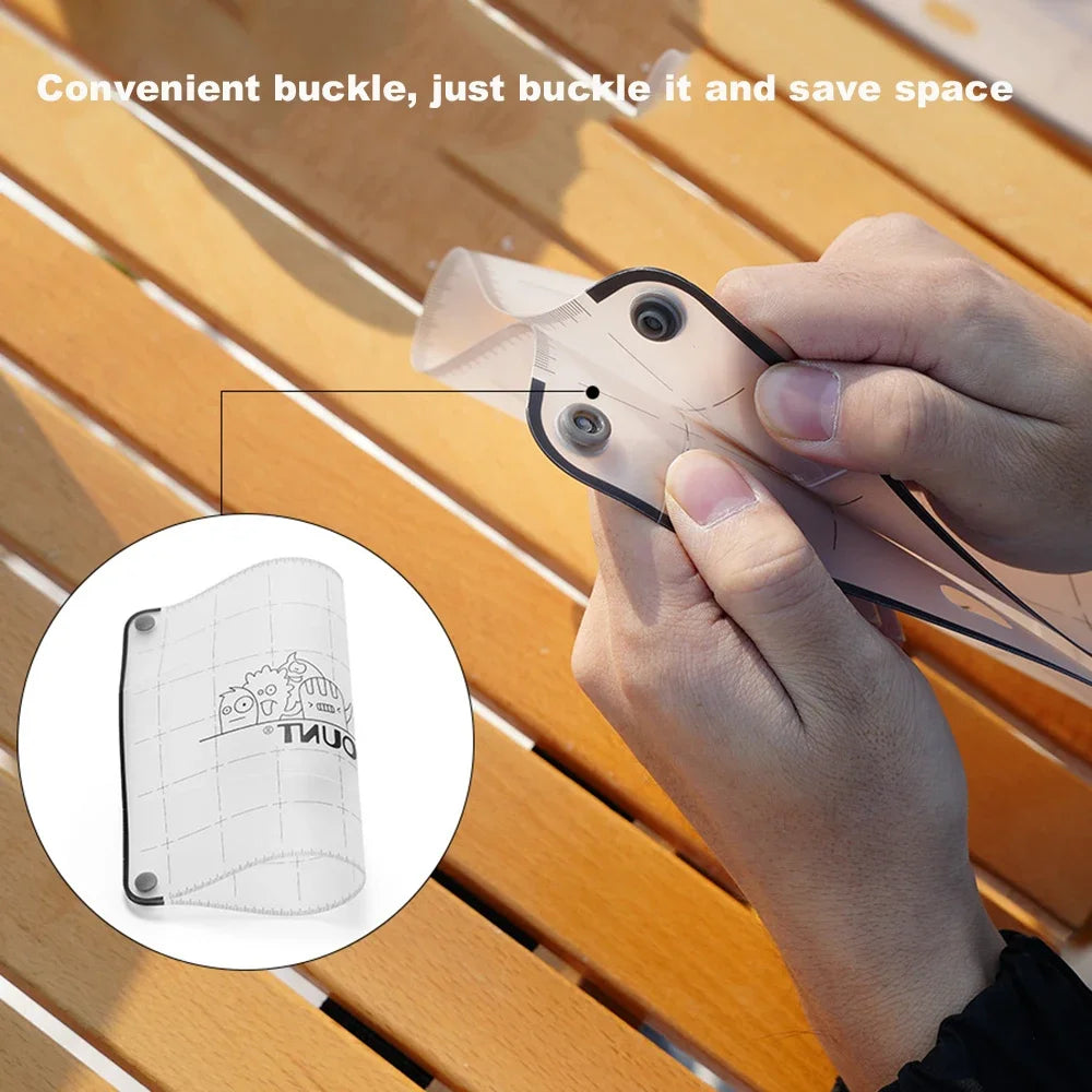 Tabla de comedor plegable de PP para exteriores, tabla de cortar portátil ultraligera de calidad alimentaria, Mini tabla de cortar, accesorios de Camping, herramienta de Picnic