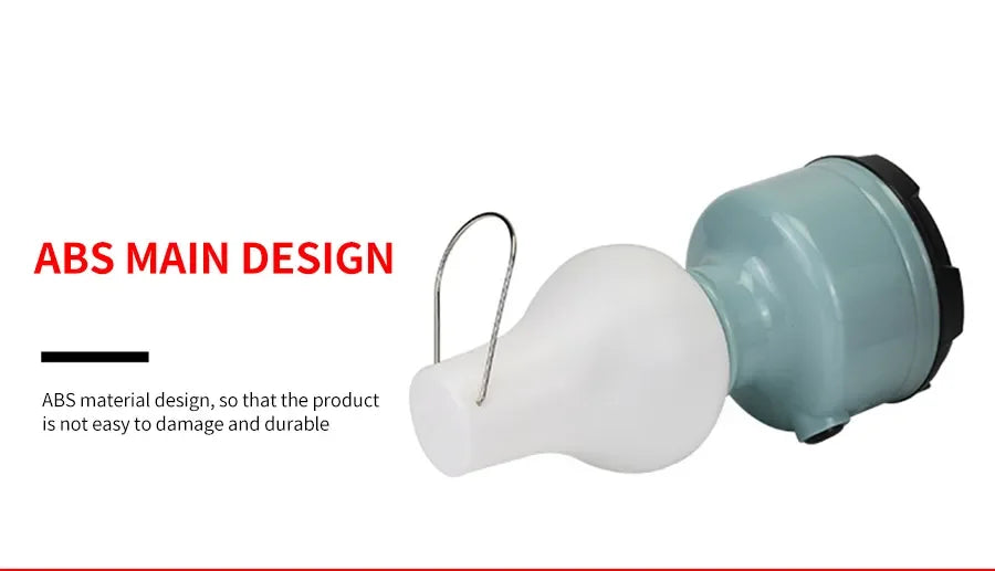 Luces de Camping portátiles, lámpara impermeable para campamento al aire libre, 2 modos de iluminación, lámpara de tienda para senderismo, patio de escalada