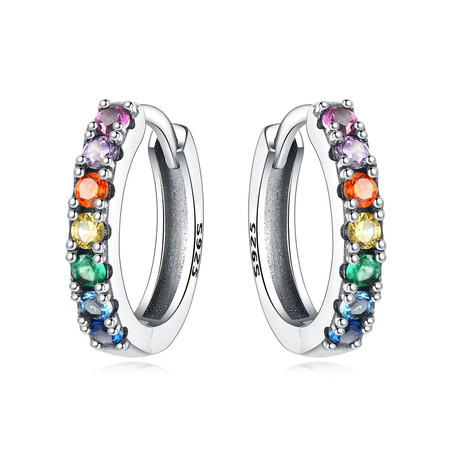 Orstarry-pendientes circulares de Plata de Ley 925 con forma de gota para mujer, aretes colgantes, joyería versátil para fiesta, regalos