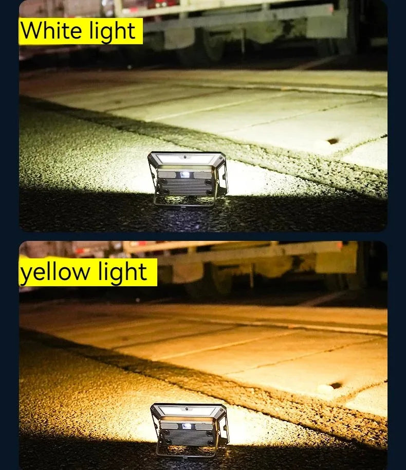 Luz LED para tienda de campaña, reflector recargable, iluminación de emergencia para exteriores de alta potencia, lámparas de noche colgantes portátiles impermeables