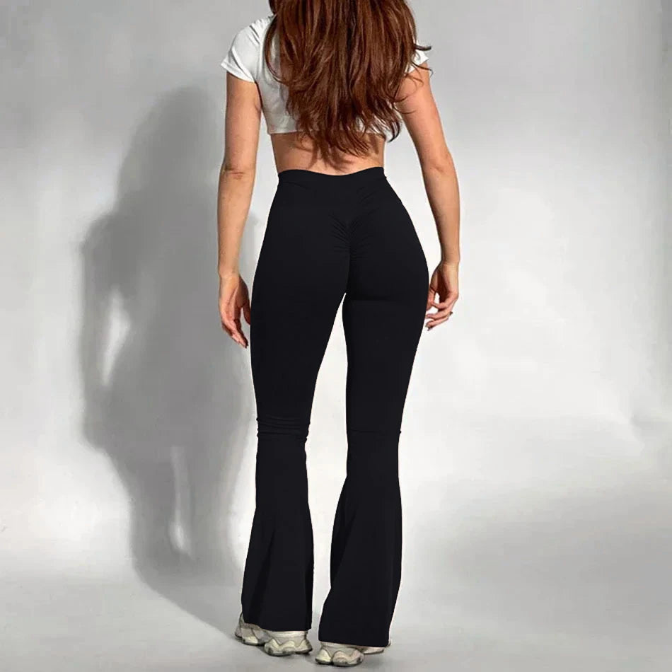 Leggings de Yoga de entrenamiento de cintura alta para mujer, pantalones deportivos de gimnasio para levantamiento de glúteos y Fitness
