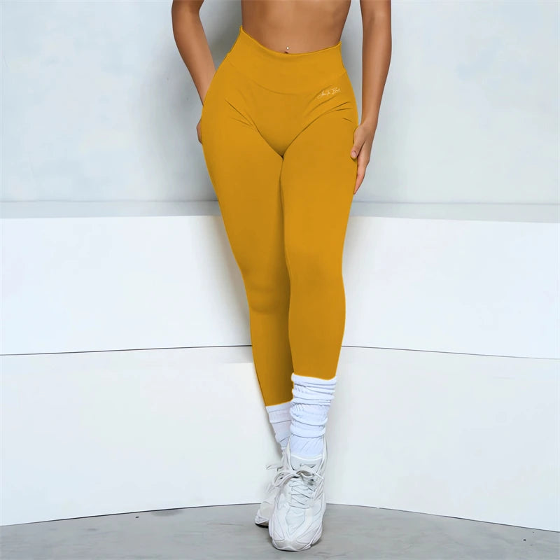 Allure The Brand ATB Scrunch Leggings amplificados sin costuras para mujer, mallas de entrenamiento, pantalones deportivos de Yoga, pantalones de gimnasio para Fitness, cintura alta