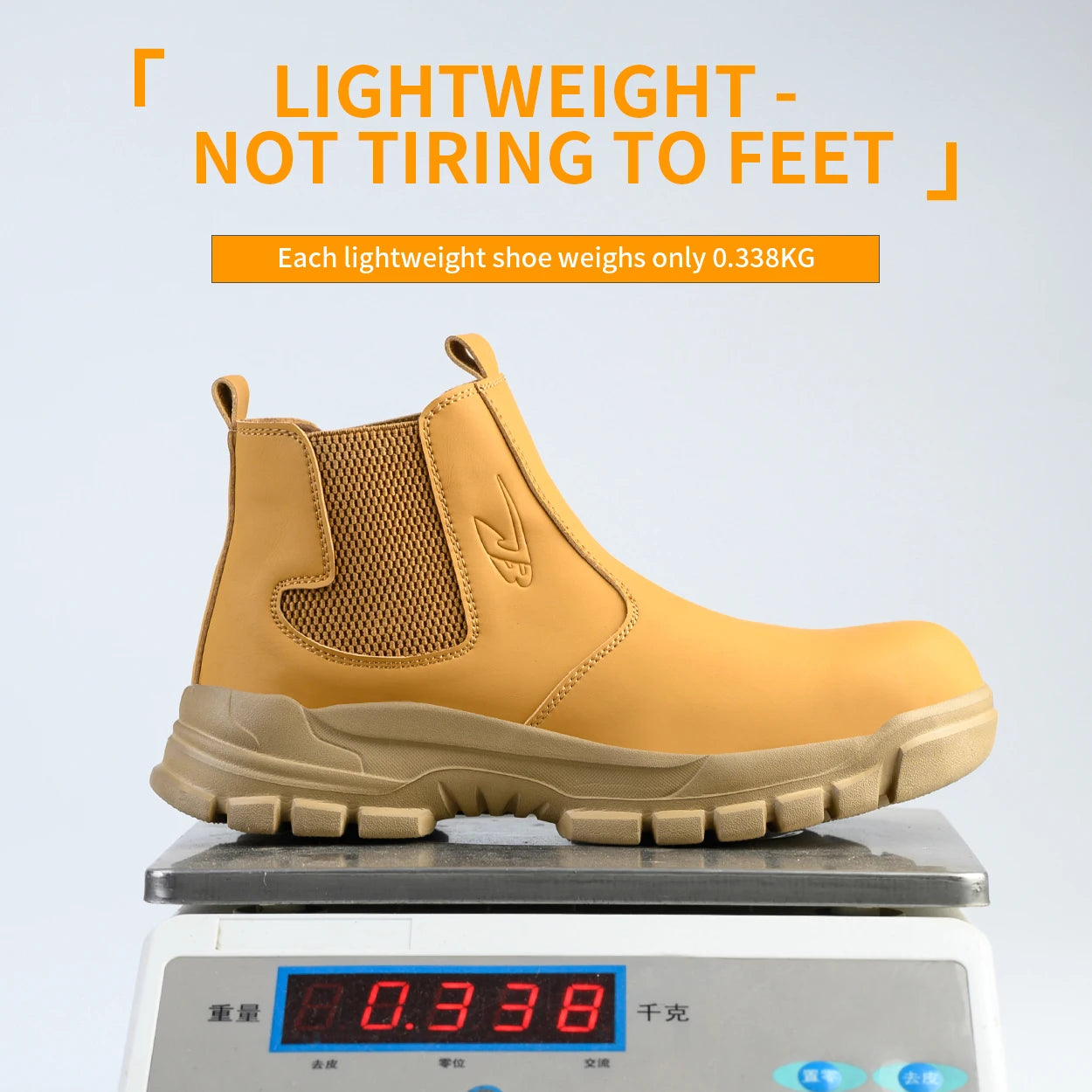 Botas de trabajo de seguridad impermeables para hombre, zapatos con punta de acero, botas protectoras antigolpes y antipinchazos para aventuras al aire libre y senderismo