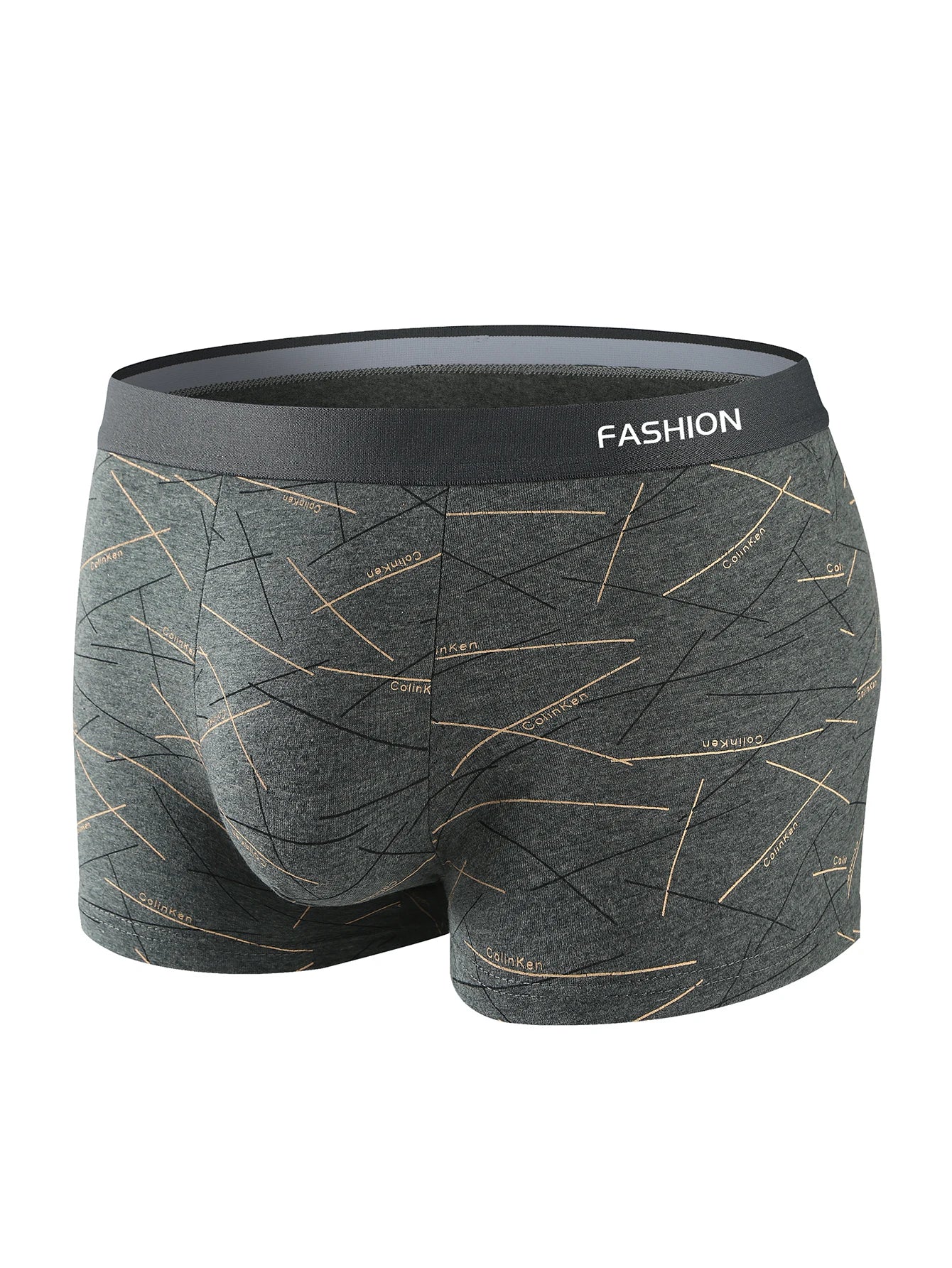 Calzoncillos bóxer de alta elasticidad para hombre, ropa interior deportiva suave y transpirable, tendencia de moda, 4 piezas