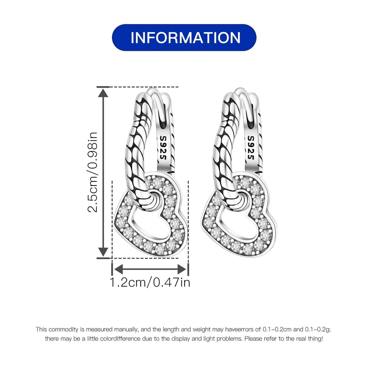 Orstarry-pendientes circulares de Plata de Ley 925 con forma de gota para mujer, aretes colgantes, joyería versátil para fiesta, regalos