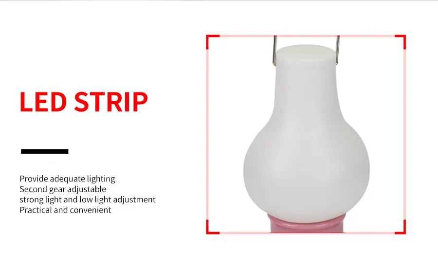 Luces de Camping portátiles, lámpara impermeable para campamento al aire libre, 2 modos de iluminación, lámpara de tienda para senderismo, patio de escalada