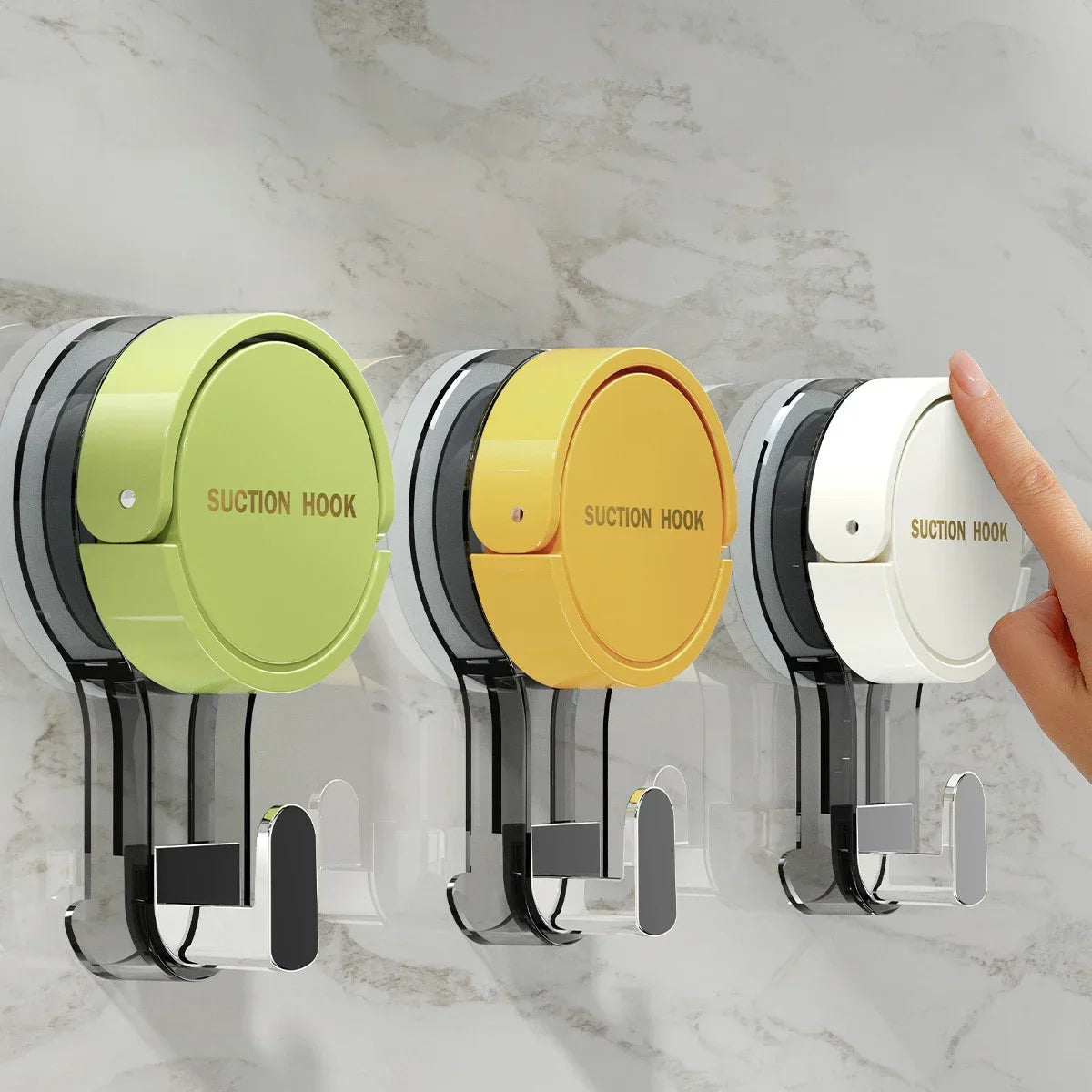Gancho de ventosa reutilizable de 1 a 20 piezas, ganchos de ventosa para baño al vacÃÂo, toallero impermeable, colgador de ropa, accesorio de gancho