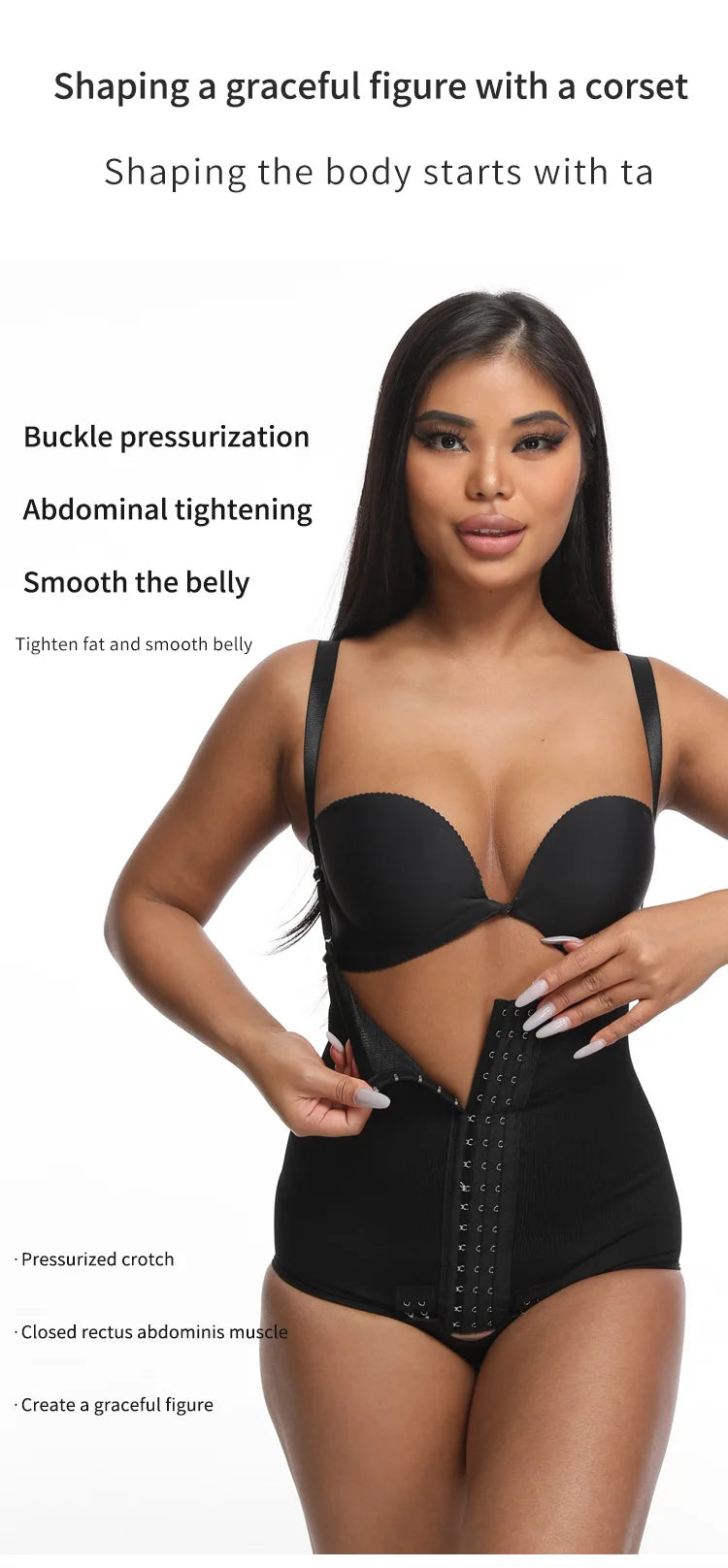 Body moldeador de cintura alta para mujer, faja de entrenamiento, pantalones cortos, bragas con Control de barriga, moldeador de cuerpo, levantador de glúteos, ropa interior de compresión