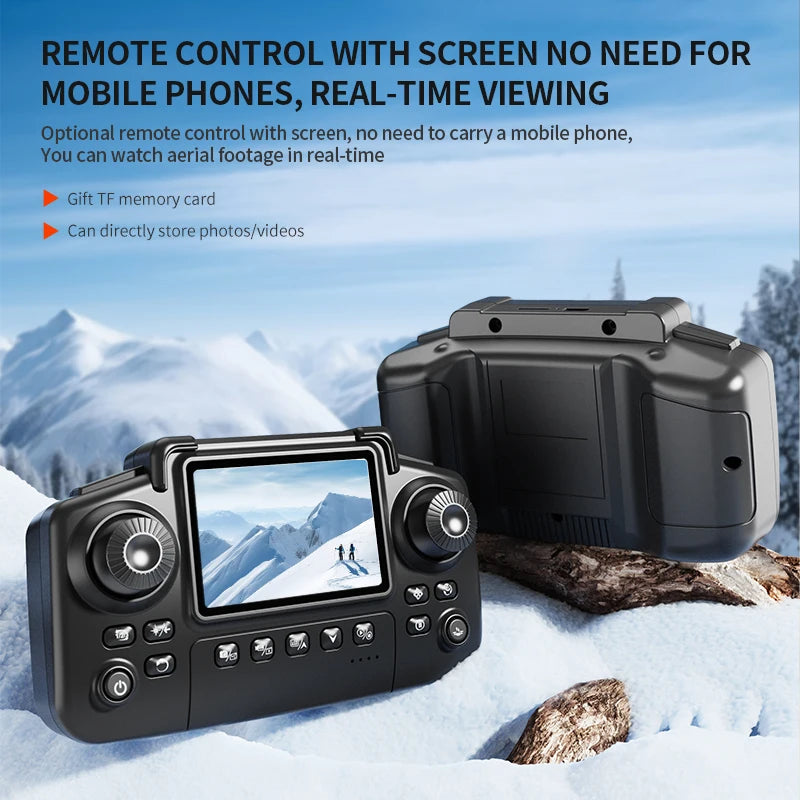 K13MAX Drone profesional RC 8K cámaras HD WIFI FPV altura mantener gesto fotografÃa plegable Quadcopter pantalla Control remoto juguete