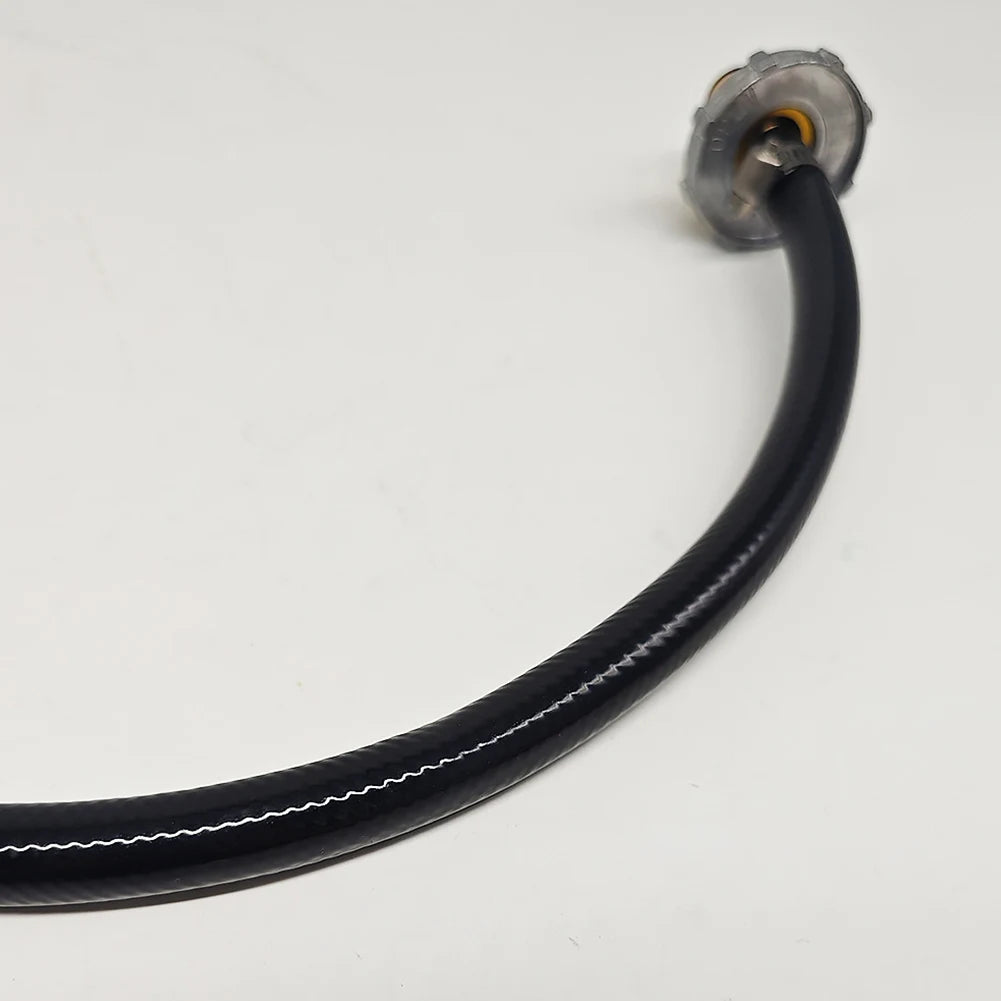 Adaptador de llenado de cilindro de gas con válvula de control ON-Off Manguera de extensión de propano Manguera de recarga de propano de cobre para acampar al aire libre