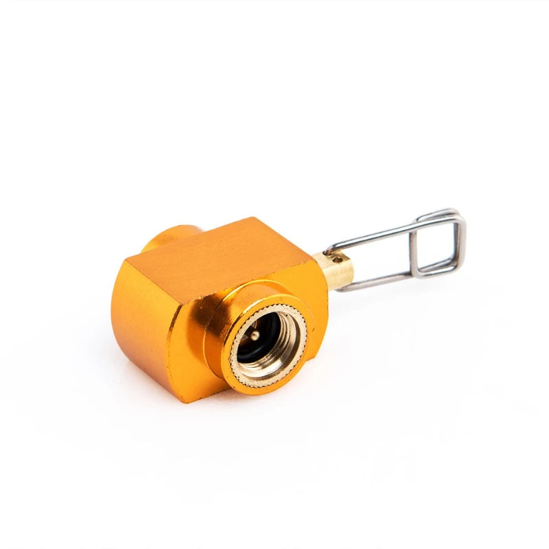 Adaptador de repuesto de propano para estufa de Camping, cilindro de butano para llenado de Gas, cabezal de conversión de guÃa de gas, equipo de acampada, 1 ud.
