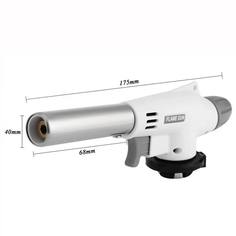 Pistola de llama portátil multifuncional, quemador de antorcha para acampar, barbacoa, postres, soldadura, cocina, herramienta de calefacción, encendedor doméstico