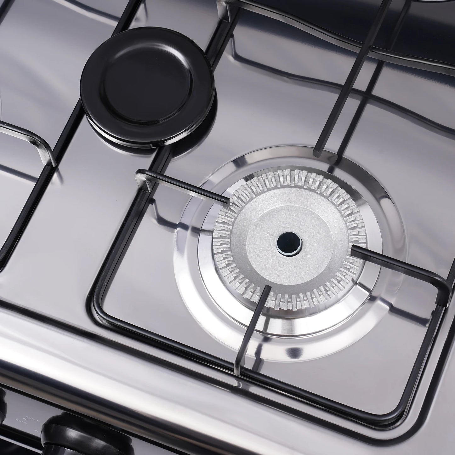 Estufa de Gas Natural de Control independiente, estufa de Gas propano extraÃble con cubierta para acampar al aire libre, RV, viajes, 4/5 quemadores