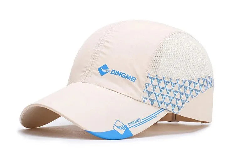 Sombreros para hombres, primavera y verano, nuevos sombreros de viaje con sombrilla para exteriores, gorras de béisbol casuales de moda, gorras para jóvenes y de mediana edad