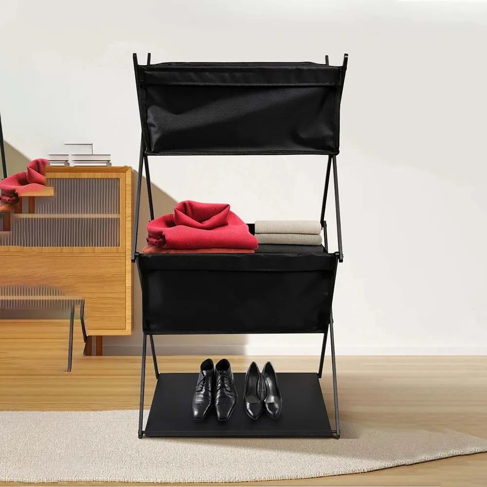 TARKA Camping nuevo estante de almacenamiento estante de almacenamiento portátil plegable de tres capas para Picnics estante de almacenamiento para barbacoa estante multifuncional