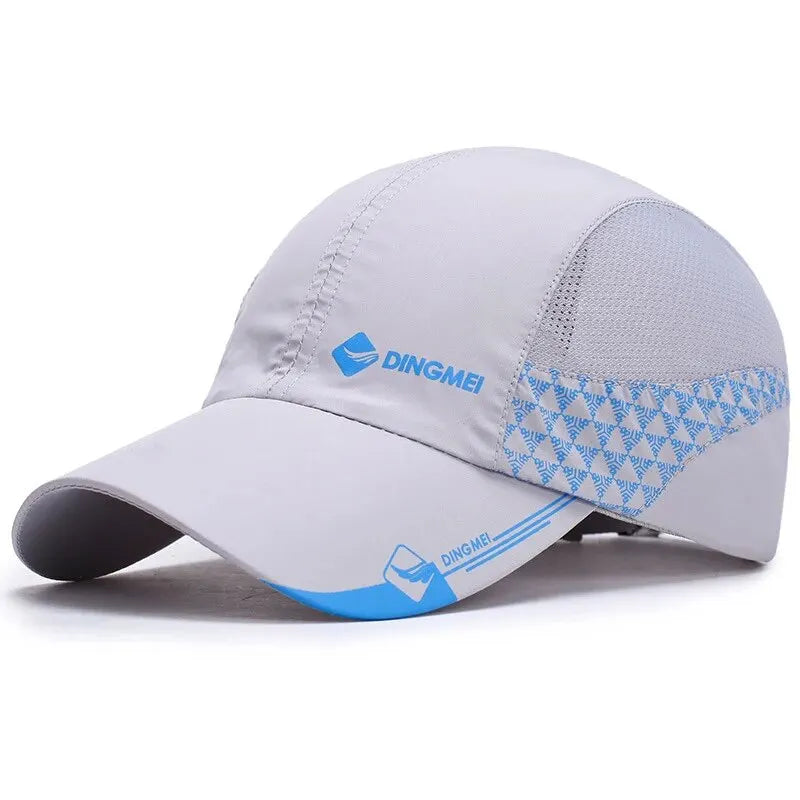 Sombreros para hombres, primavera y verano, nuevos sombreros de viaje con sombrilla para exteriores, gorras de béisbol casuales de moda, gorras para jóvenes y de mediana edad