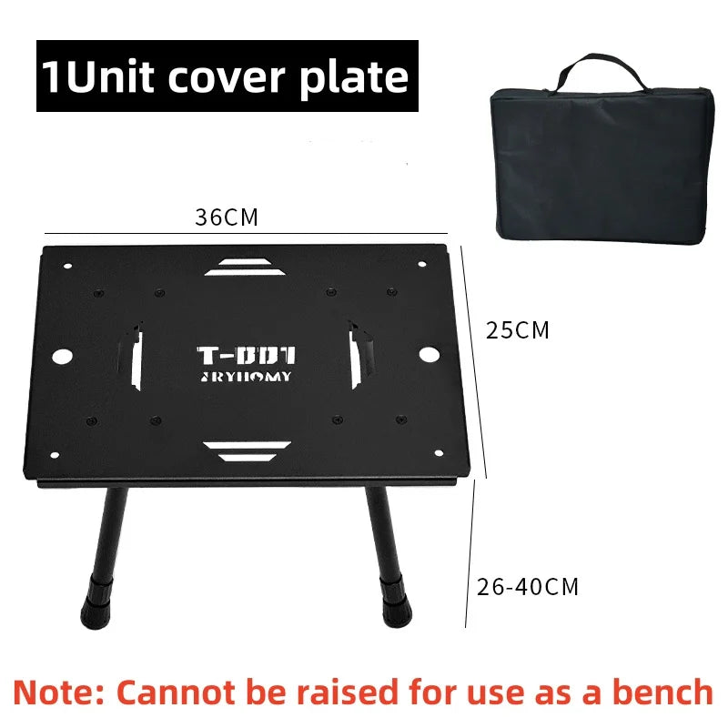 Cesta IGT plegable, 1 unidad, escurridor Igt, cesta de mesa de Camping Igt de acero inoxidable, accesorios de mesa IGT portátiles ligeros