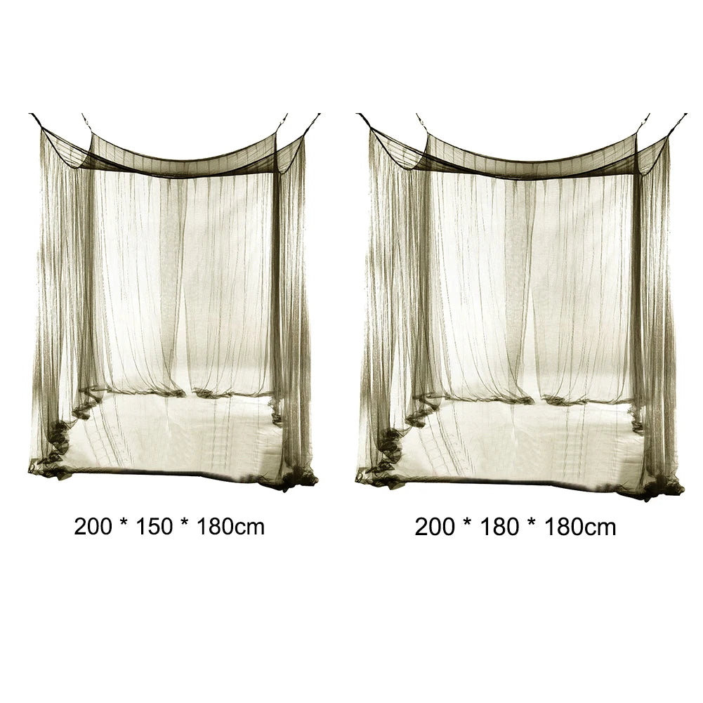 Mosquitera portátil para insectos, red transpirable plegable para acampar, instalación gratuita para pesca al aire libre y senderismo