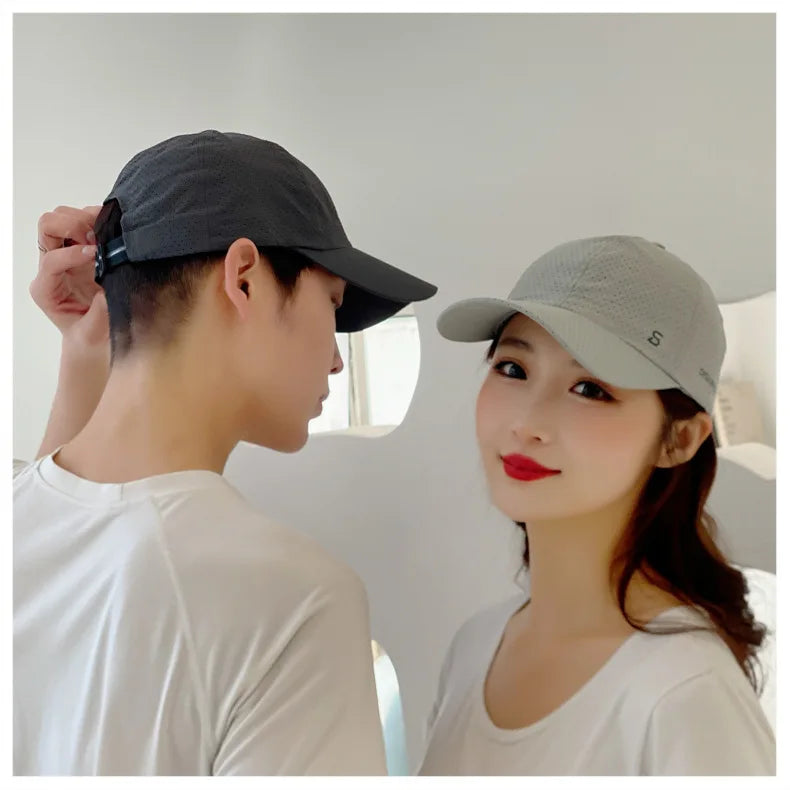 Gorra para correr de diseño Original, fina, de secado rápido, transpirable, lengua de pato, para exteriores, sol, verano, pesca, gorra de béisbol Avisor