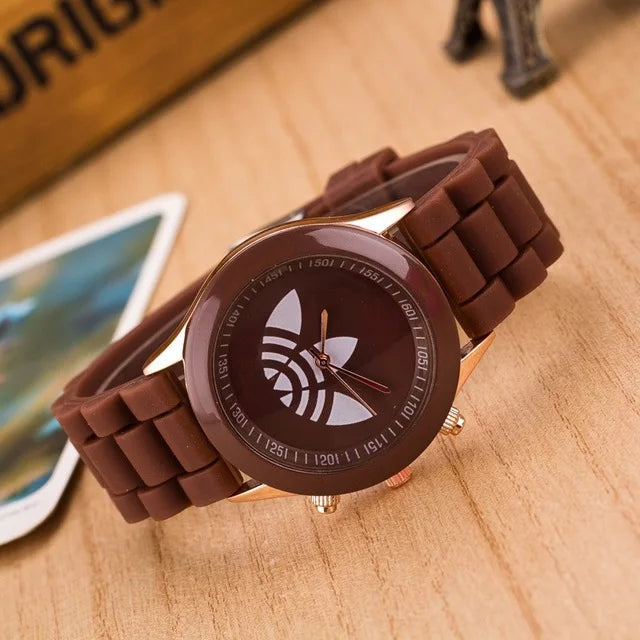 Reloj deportivo de marca famosa para Mujer, relojes de vestir de silicona informales para Mujer, relojes de pulsera de cuarzo Zegarek Damski Reloj para Mujer