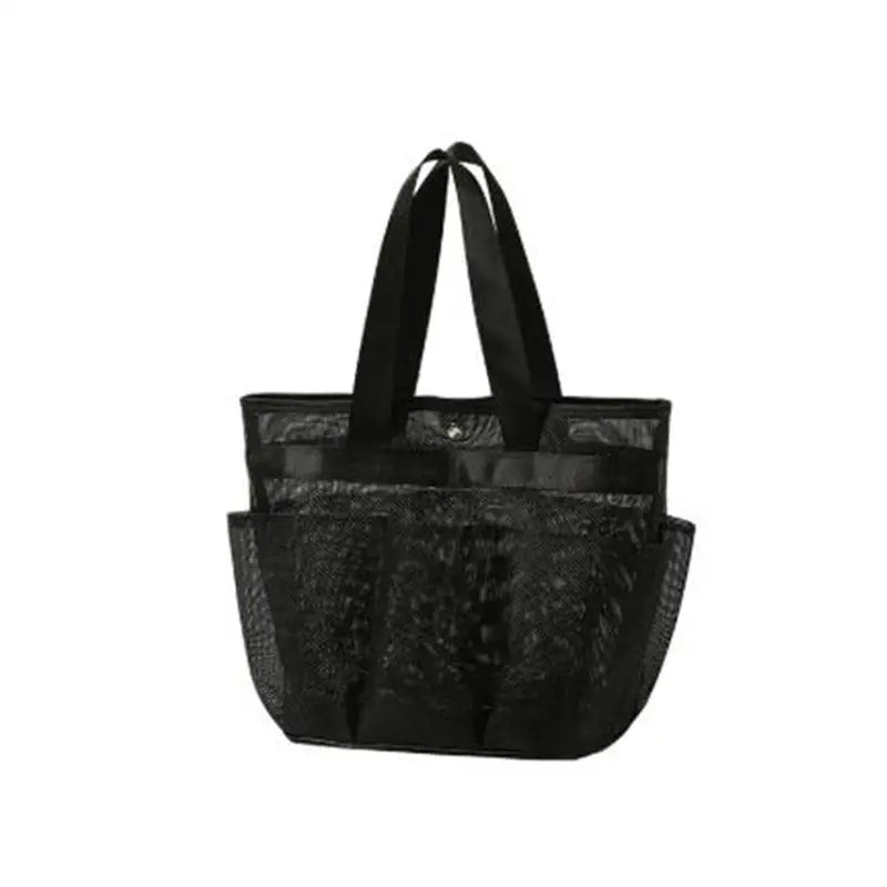 Bolsa de ducha de malla, bolsa de aseo colgante, bolsa de lavado portátil, bolsa de cosméticos de secado rápido, organizador de ducha para baño, dormitorios, Camping