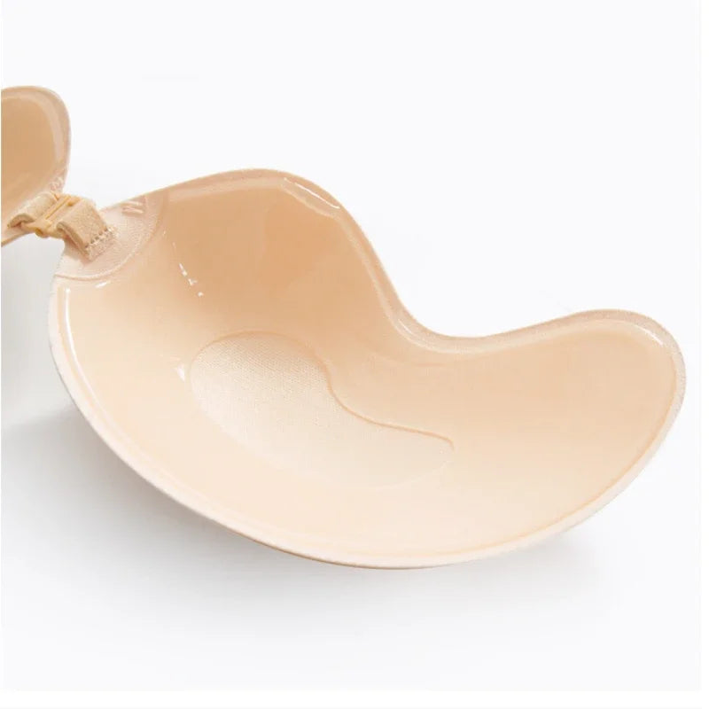 Cubierta de silicona reutilizable para busto y pezón, pegatinas autoadhesivas para pecho de Mango, cinta Invisible para Realce de sujetador sin tirantes