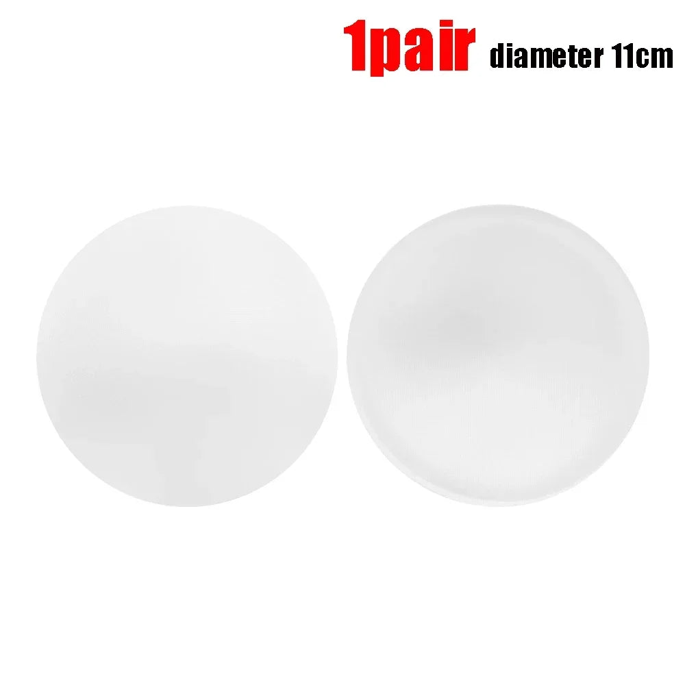 Accesorios redondos para mujer, traje de baño de esponja 3D, sujetador de realce de pecho, relleno, potenciadores de pecho, inserto de espuma, copa triangular para el pecho, 2 uds.