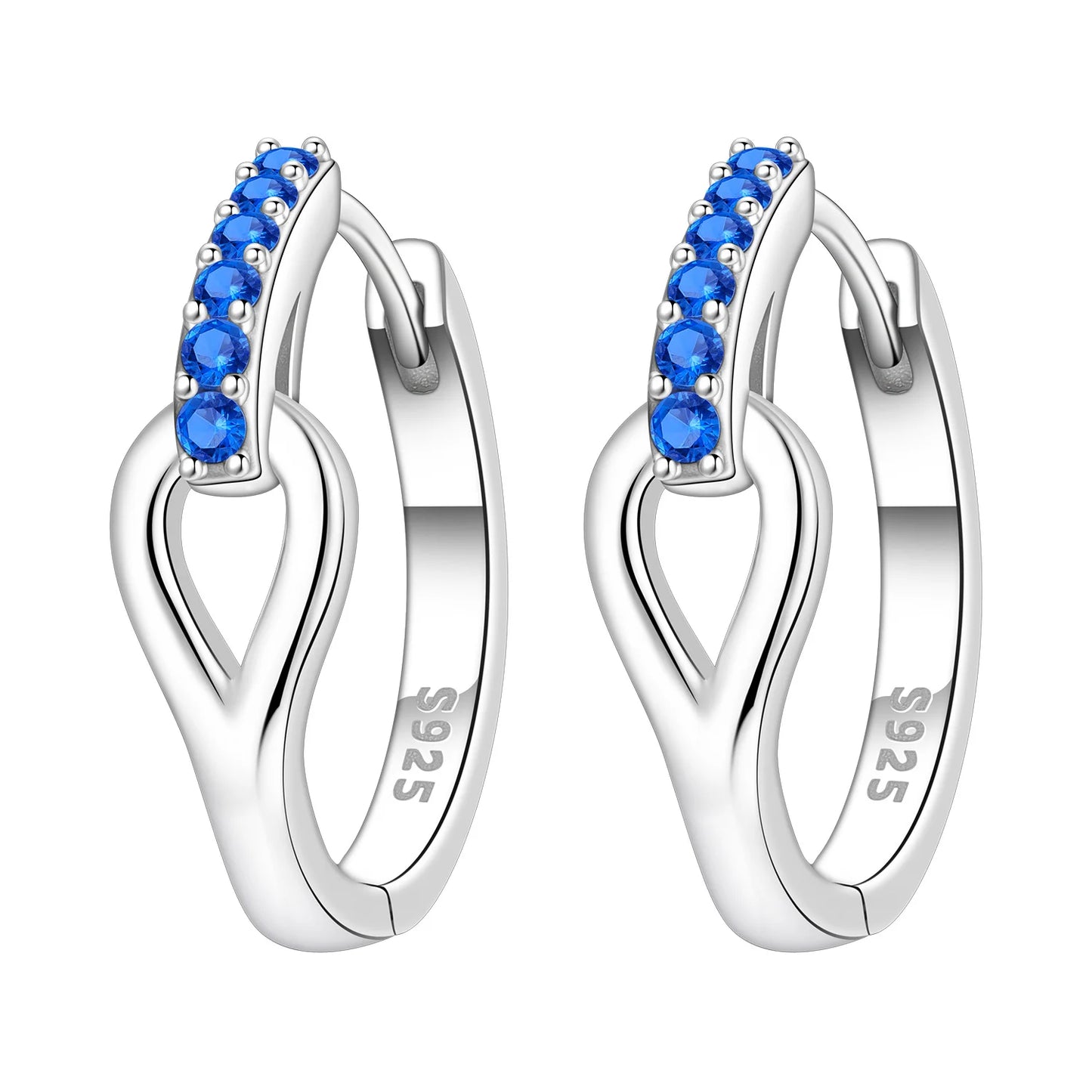 Orstarry-pendientes circulares de Plata de Ley 925 con forma de gota para mujer, aretes colgantes, joyería versátil para fiesta, regalos