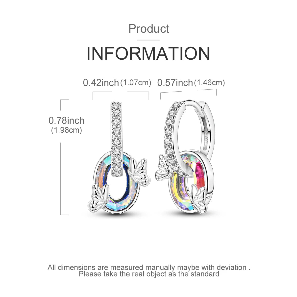 Orstarry-pendientes circulares de Plata de Ley 925 con forma de gota para mujer, aretes colgantes, joyería versátil para fiesta, regalos