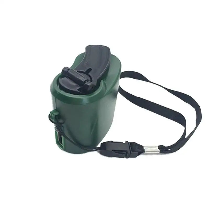 Cargador de emergencia portátil USB de 5V para teléfono móvil, manivela de potencia D ynamo para acampar al aire libre, cargador de viaje con luz Led