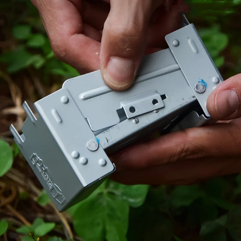 Estufa de Camping portátil de combustible y Alcohol sólido, quemador plegable ultraligero, equipo de cocina al aire libre a prueba de viento para senderismo y mochilero