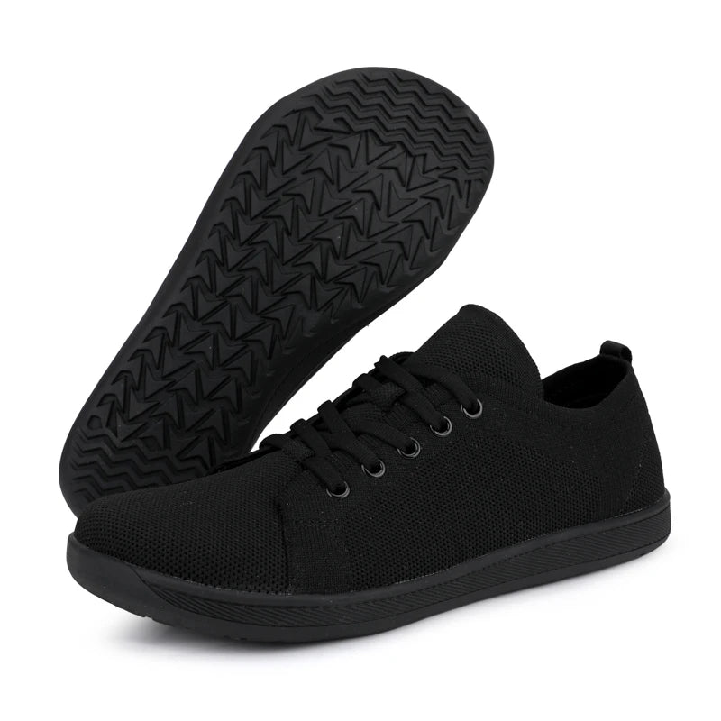 Zapatos descalzos con punta ancha para hombre y mujer, zapatillas minimalistas para caminar | Suela caÃda cero | Malla transpirable