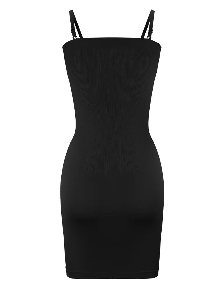 Ropa moldeadora sin tirantes para mujer, deslizadores completos para debajo de los vestidos, contracción Invisible del vientre, Control de barriga, vestido moldeador de cuerpo adelgazante