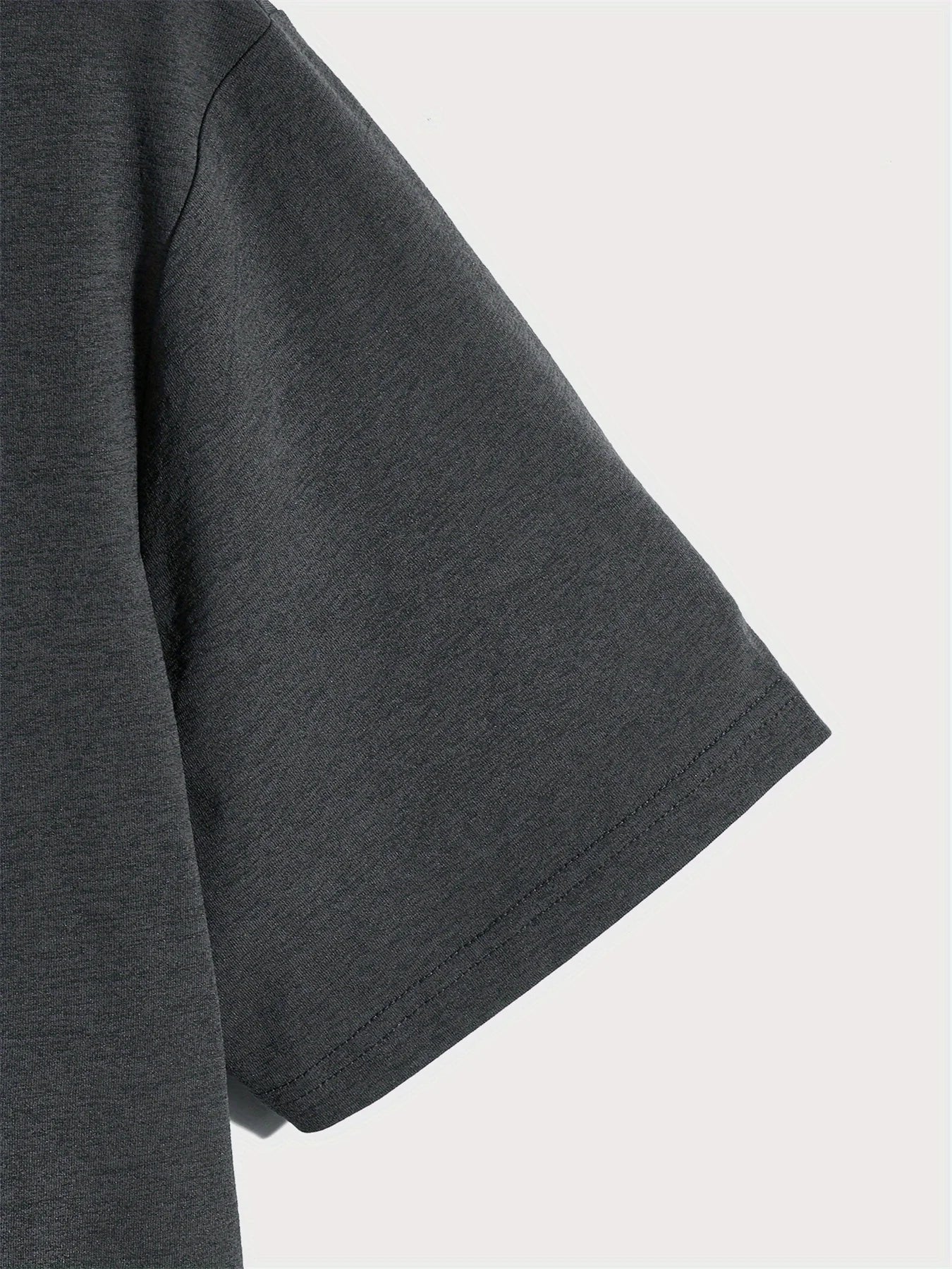 Verano de los hombres 100 algodón casual suelto de talla grande DESDE 1973 patrón impreso deportes cómodo cuello redondo Camiseta de manga corta
