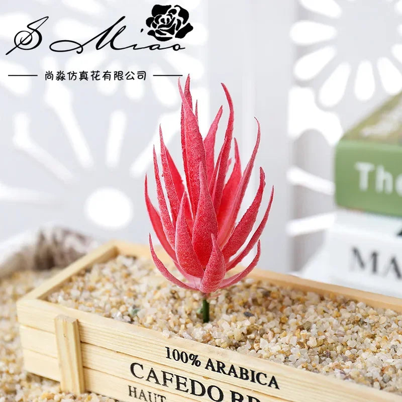 1 pieza 7X10cm planta suculenta Artificial jardÃÂn hogar DIY flor arreglo de plantas falsas accesorios dormitorio decoración de oficina