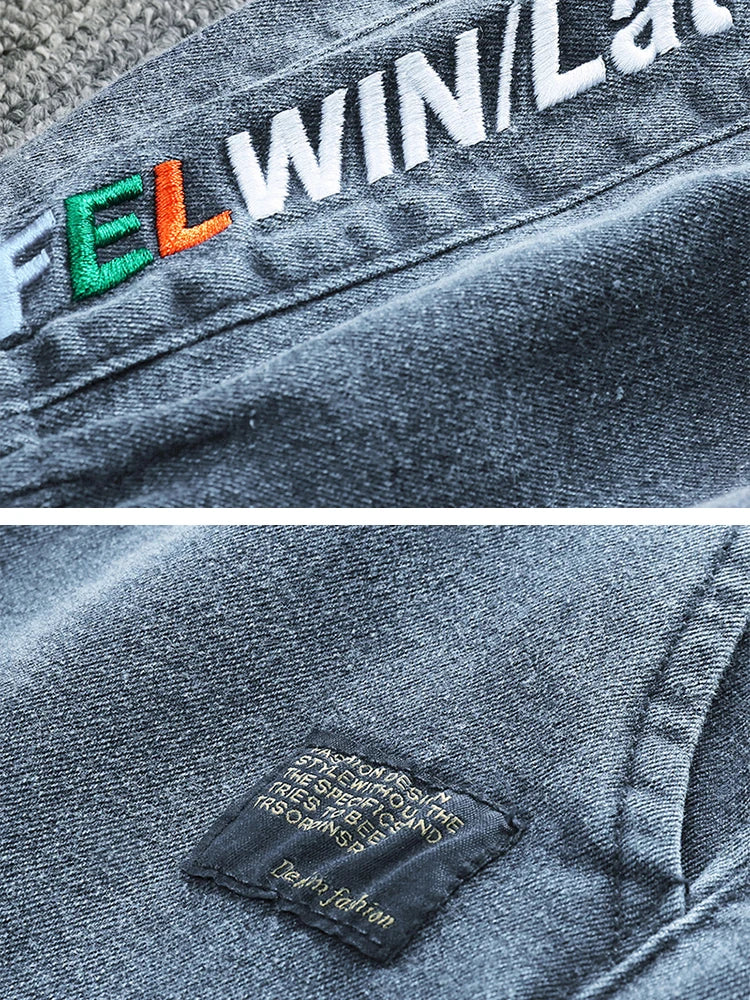 Pantalones vaqueros para correr de talla grande para hombre, ropa de calle 6XL 7XL 8XL, pantalones Cargo de mezclilla informales en negro y azul, pantalones vaqueros cónicos de algodón elásticos, pantalones holgados