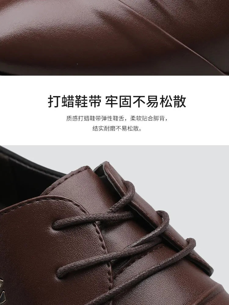 Zapatos de vestir clásicos para hombre, zapatos de cuero blanco con cordones para hombre, zapatos formales informales de negocios con punta de talla grande para boda